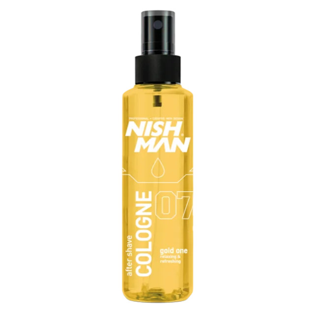Одеколон после бритья NISHMAN COLOGNE №7 gold one 150 мл