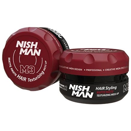 NISHMAN Матовая текстурирующая паста для волос М3 Matte Paste 100 мл